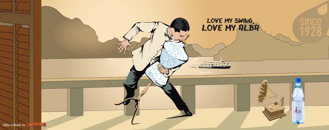 ALBA BANNER love my swing