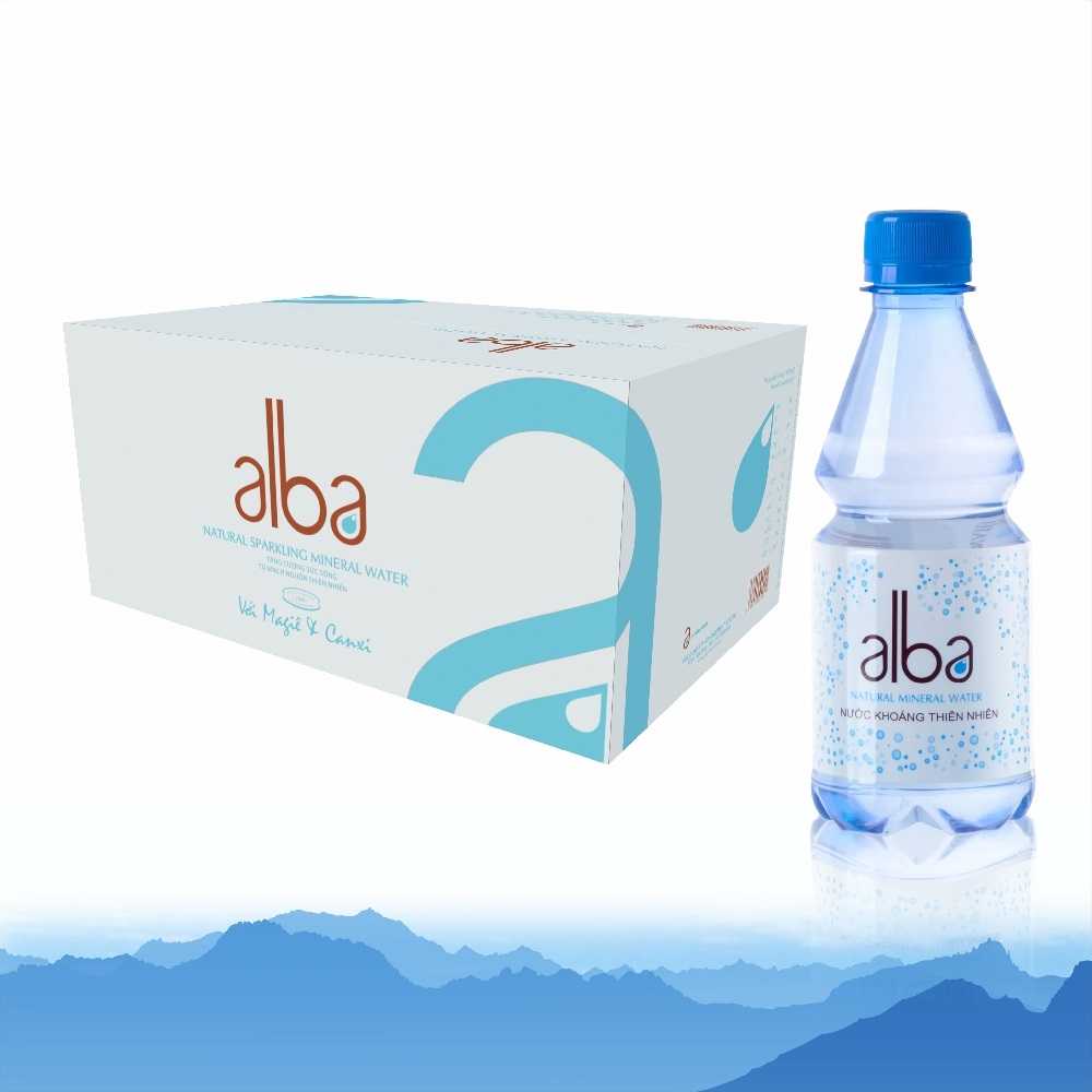 Alba eau minérale plate 350ml – bouteille plastique (24 btl/boite