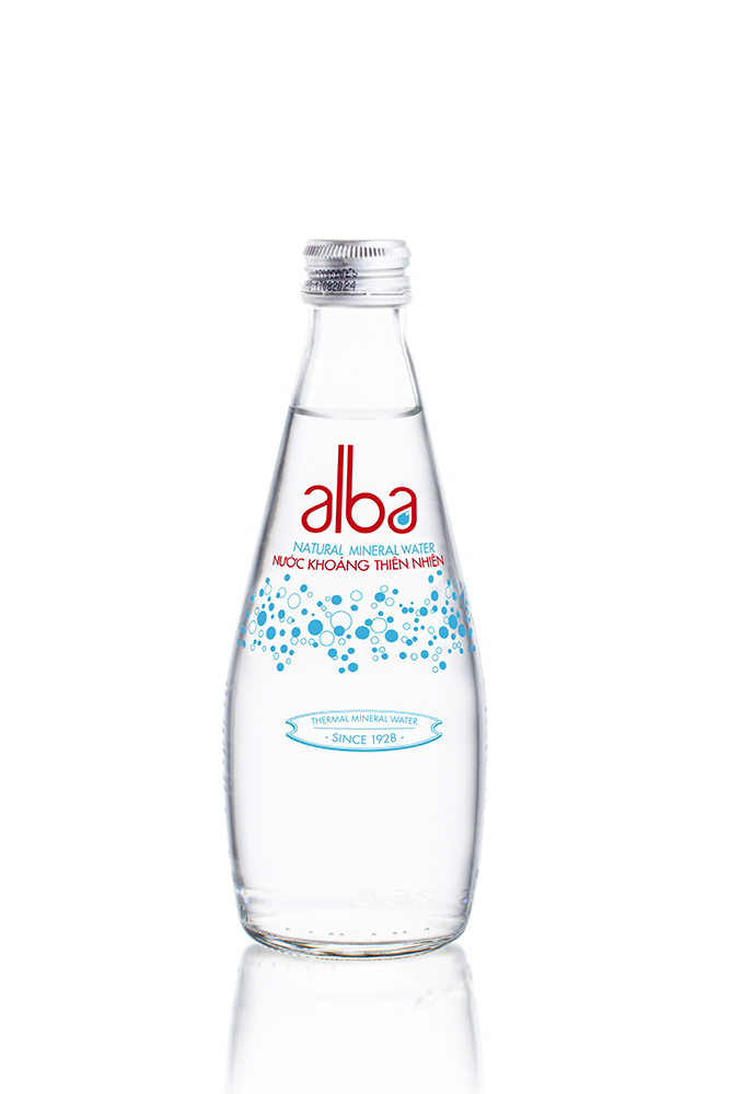 Alba eau minérale plate 300ml – bouteille en verre (20 btl/boite