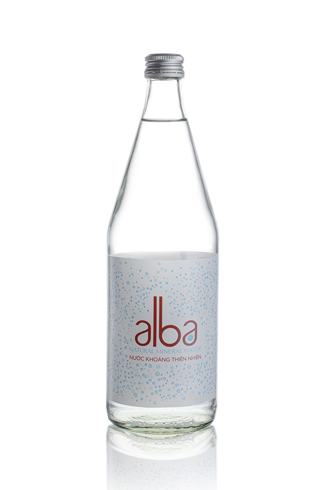 Alba eau minérale plate 450ml – bouteille en verre (20 btl/boite) – Alba